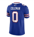 B.Bills #0 Keon Coleman Royal Vapor F.U.S.E. Limited Player Jersey 篓C Home American Football Jerseys