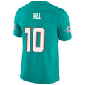 Custom #10 Aqua MIA Football Shirt Top