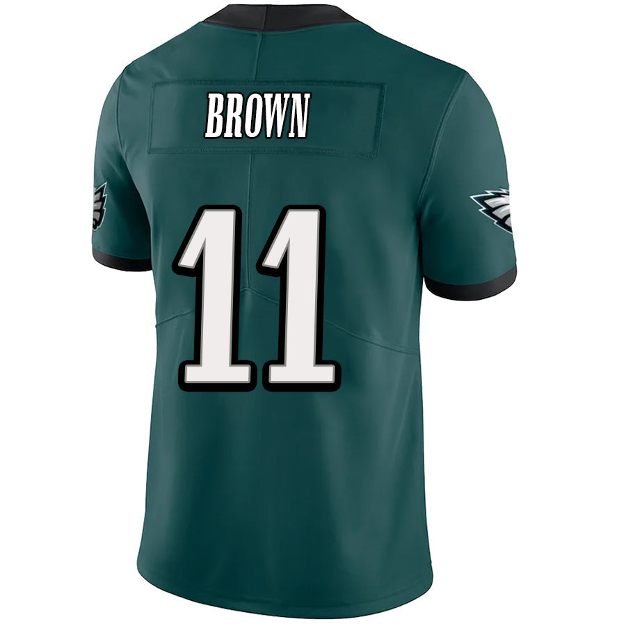 Custom #11 Green PHI Football Shirt Top