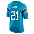 Custom #21 Blue CAR Football Shirt Top