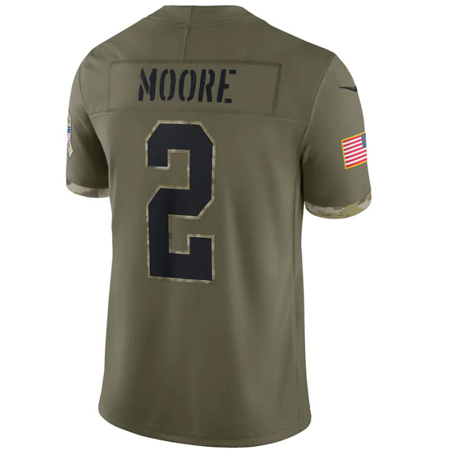 Custom #2 Olive 2022 CAR Football Shirt Top