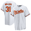 Custom #31 White BAL Baseball Shirt Top