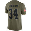 Custom #34 Olive LV Football Shirt Top