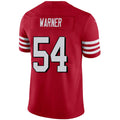 Custom #54 Scarlet SF Football Shirt Top