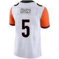 Custom #5 White CIN Football Shirt Top