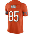 Custom #85 Orange CHI Football Shirt Top