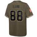 Custom #88 Olive DAL Football Shirt Top