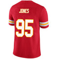 Custom #95 Red KC Football Shirt Top