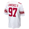 Custom #97 White NYG Football Shirt Top