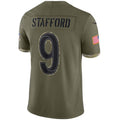 Custom #9 Olive LAR Football Shirt Top