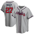 Custom #27 Gray ATL Baseball Shirt Top