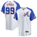 Custom #99 City Connect ATL Baseball Shirt Top