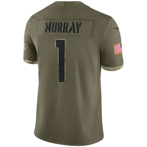 Custom #1 Olive ARI Football Shirt Top