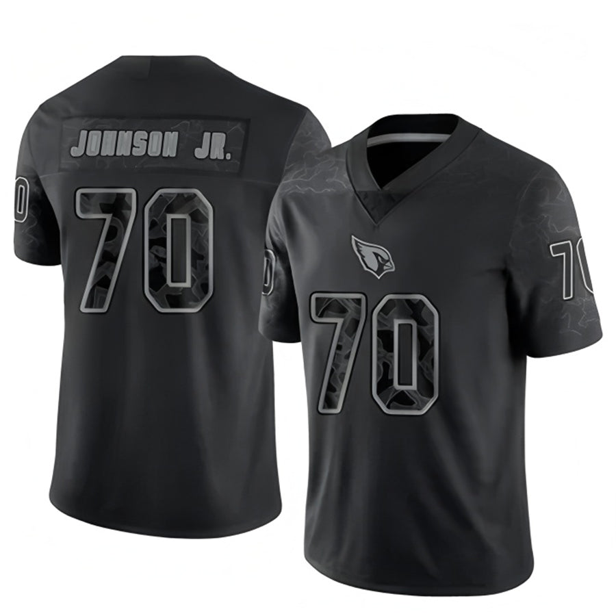 Custom #70 Black ARI Football Shirt Top