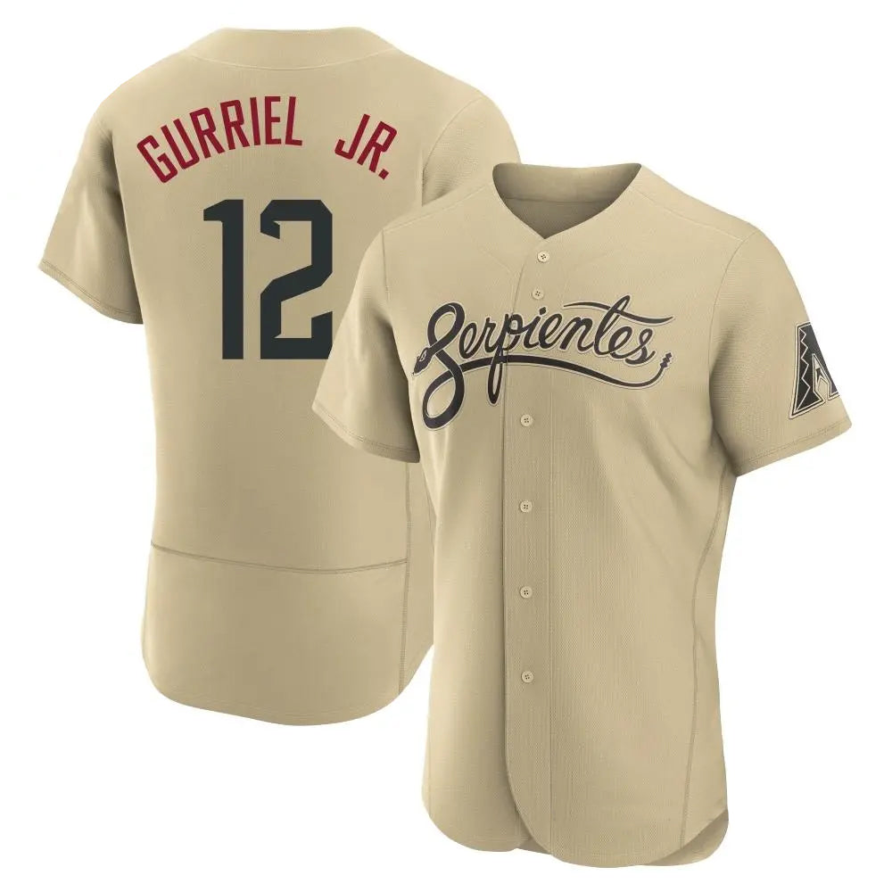 Custom #12 Gold City Connect ARI Baseball Shirt Top
