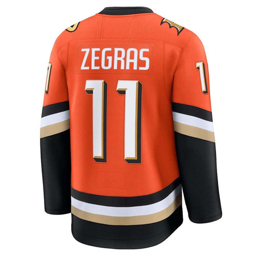 Custom #11 Orange ANA Hockey Shirt Top
