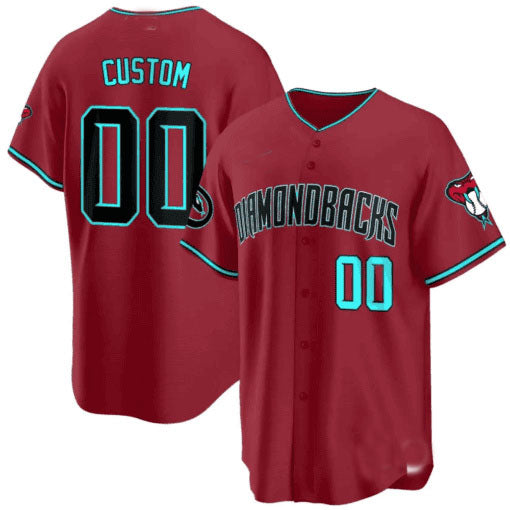 Custom A.Diamondbacks Cool Base Game Jersey 篓C All Stitched Baseball Jerseys