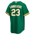 Custom #23 Green OAK Baseball Shirt Top