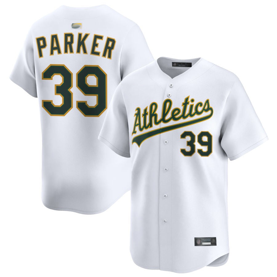 Custom #39 White OAK Baseball Shirt Top