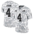 Custom #4 BUF Football Shirt Top