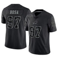 Custom #97 Black BUF Football Shirt Top