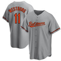 Custom #11 Gray BAL Baseball Shirt Top