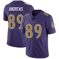 Custom #89 Purple BAL Football Shirt Top