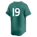 Custom #19 Green City Connect BOS Baseball Shirt Top