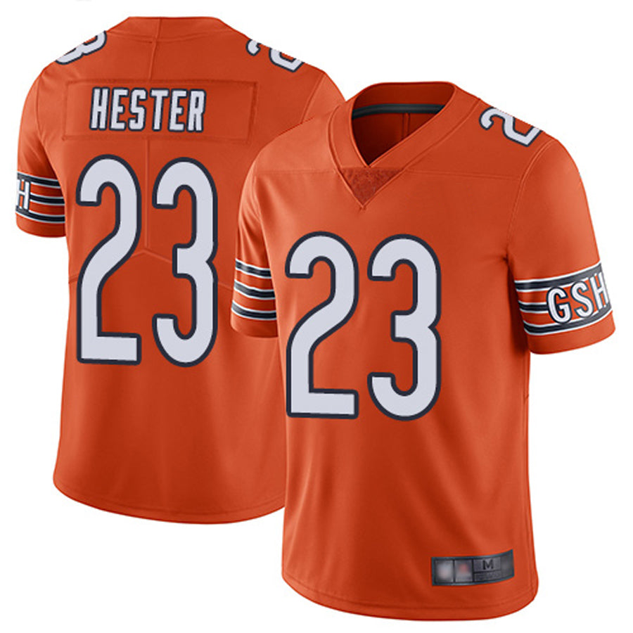Custom #23 Orange CHI Football Shirt Top