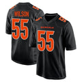 Custom #55 Carbon Black CIN Football Shirt Top
