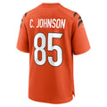 Custom #85 Orange CIN Football Shirt Top