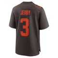 Custom #3 Brown CLE Football Shirt Top