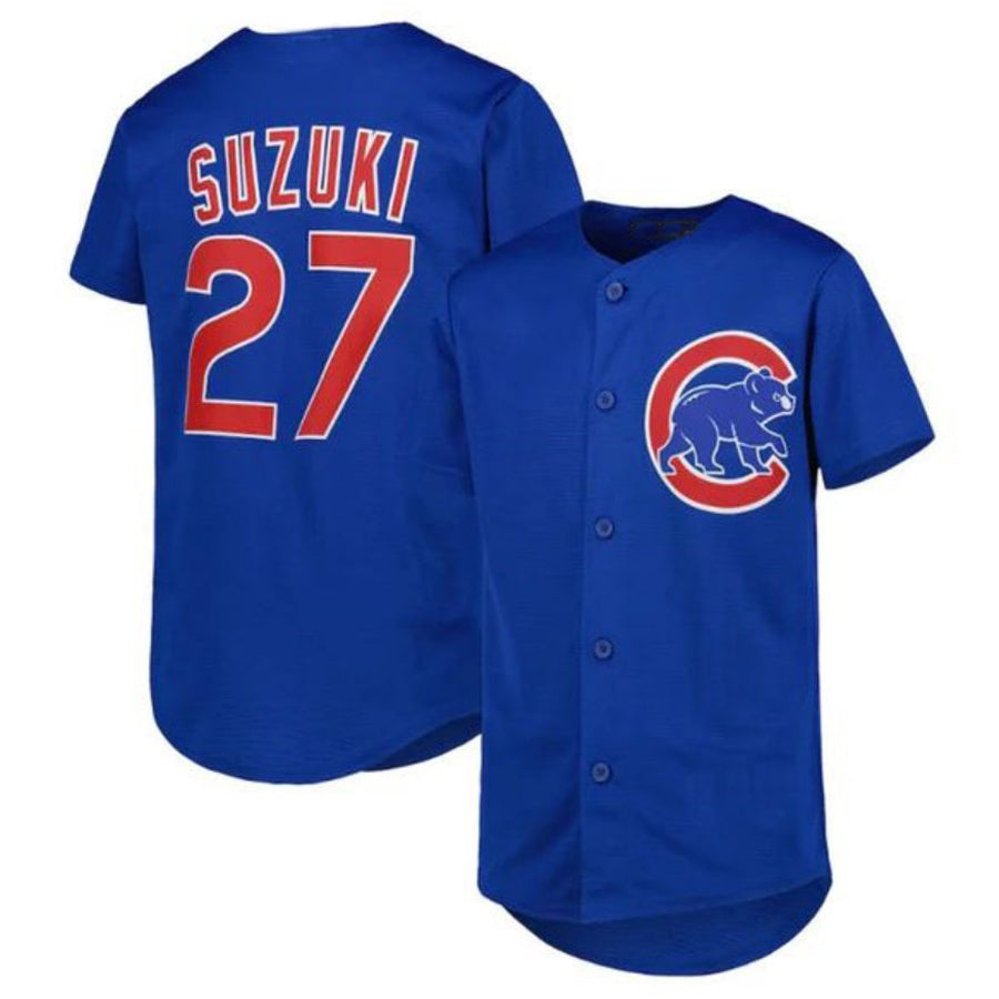 Custom #27 Royal CHC Baseball Shirt Top
