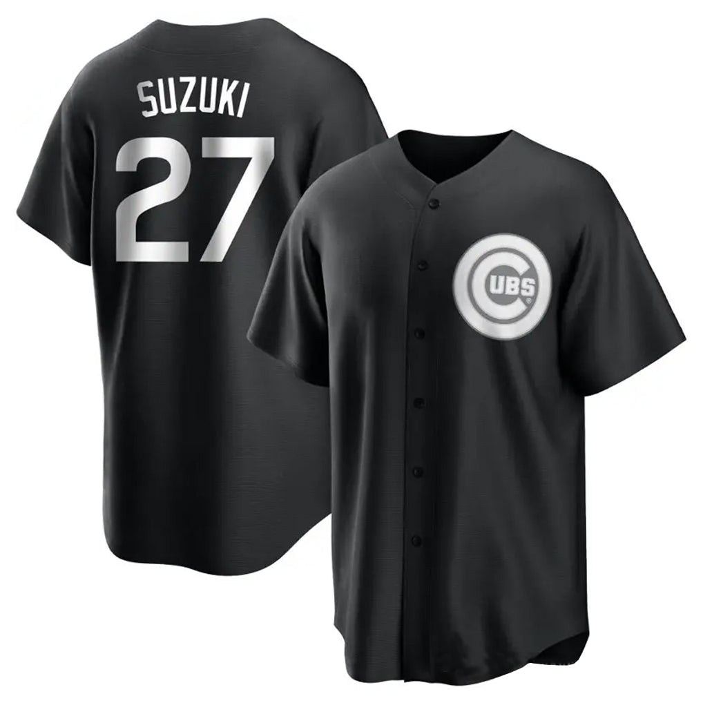 Custom #27 Black CHC Baseball Shirt Top