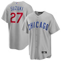 Custom #27 Gray CHC Baseball Shirt Top