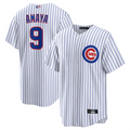 Custom #9 White CHC Baseball Shirt Top