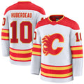 Custom #10 White CGY Hockey Shirt Top