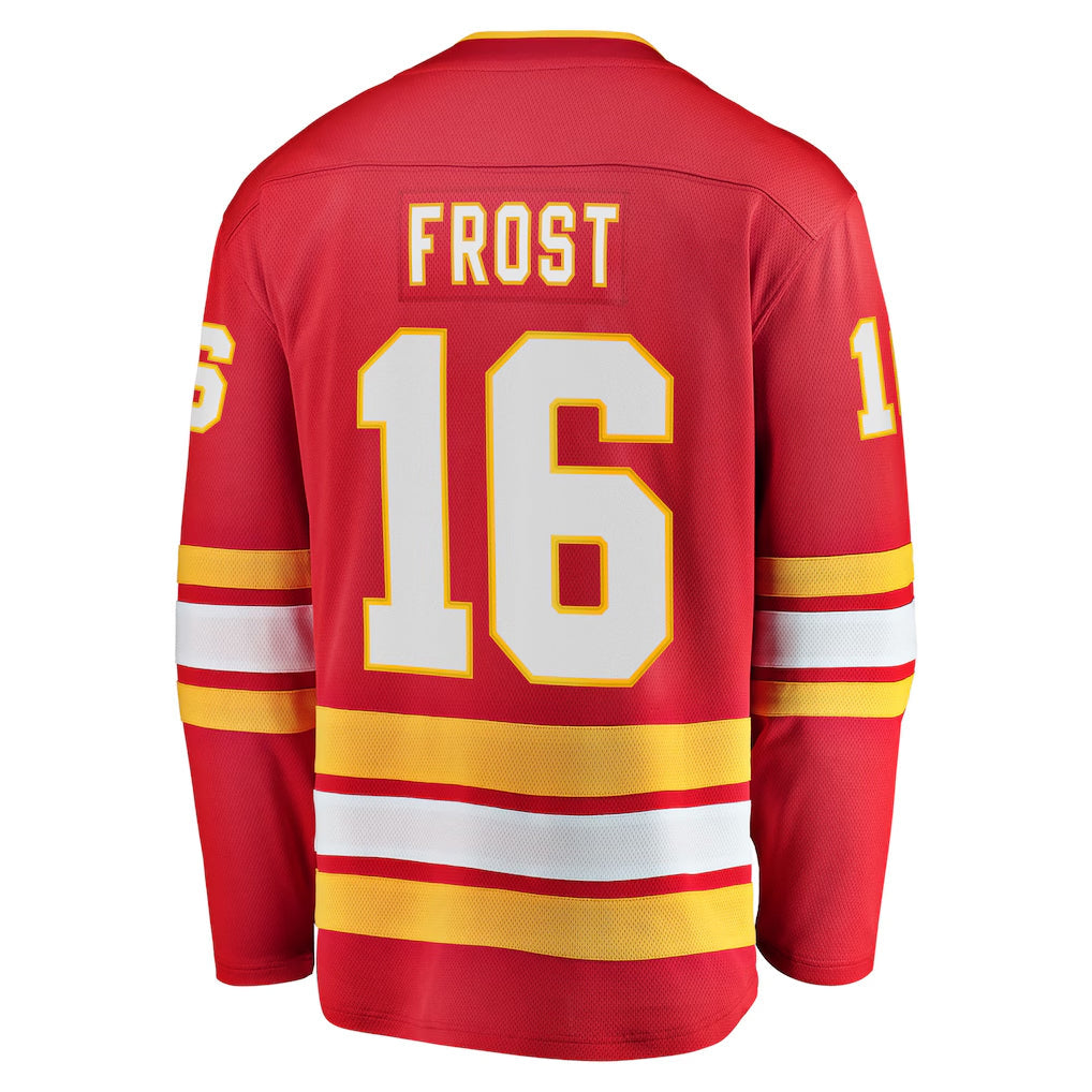 Custom #16 Red CGY Hockey Shirt Top