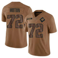 Custom #72 Brown CAR Football Shirt Top