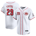 Custom #29 White CIN Baseball Shirt Top