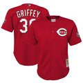 Custom #30 Red CIN Baseball Shirt Top