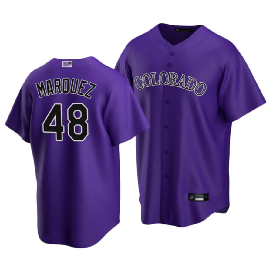 Custom #48 Purple COL Baseball Shirt Top
