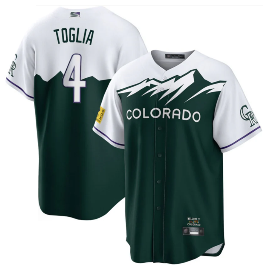 Custom #4 COL Baseball Shirt Top