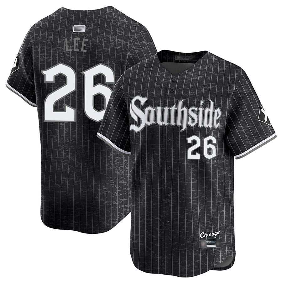Custom #26 Black City Connect CWS Baseball Shirt Top