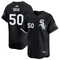 Custom #50 Black CWS Baseball Shirt Top