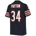 Custom #34 Navy CHI Football Shirt Top