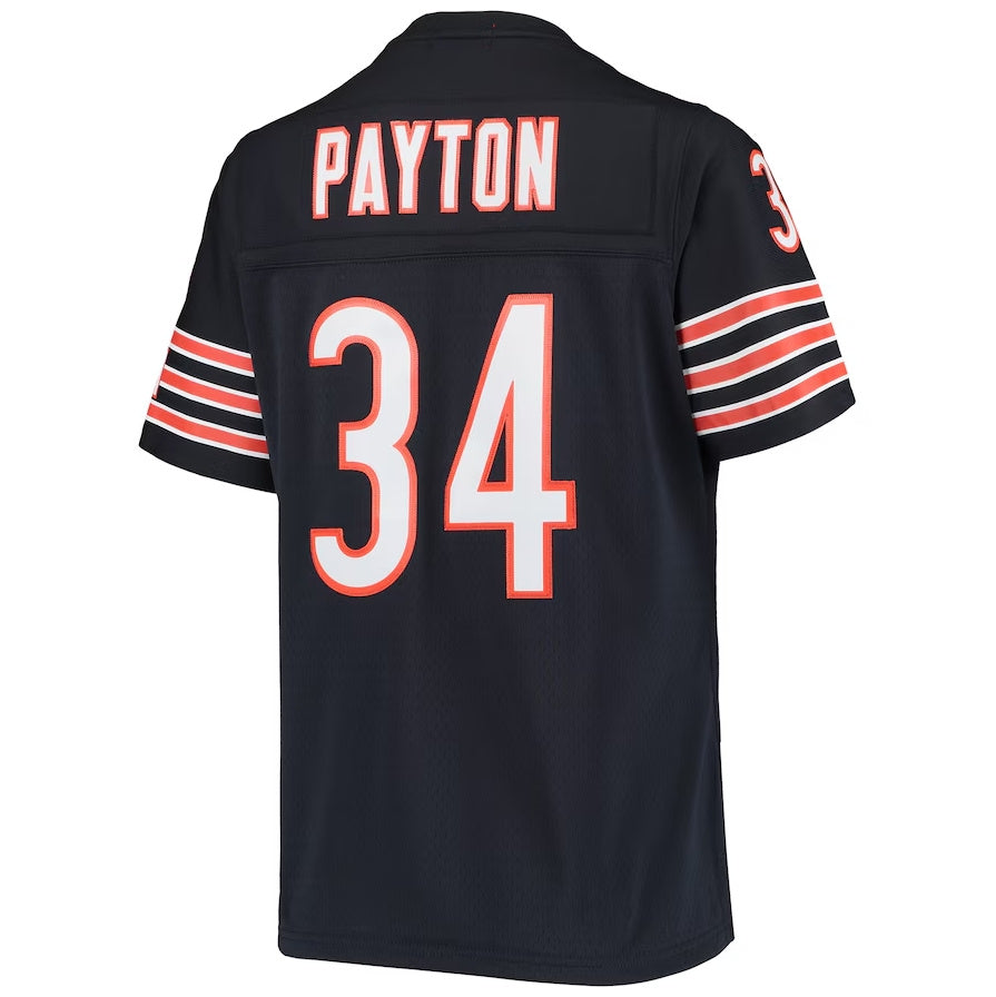 Custom #34 Navy CHI Football Shirt Top