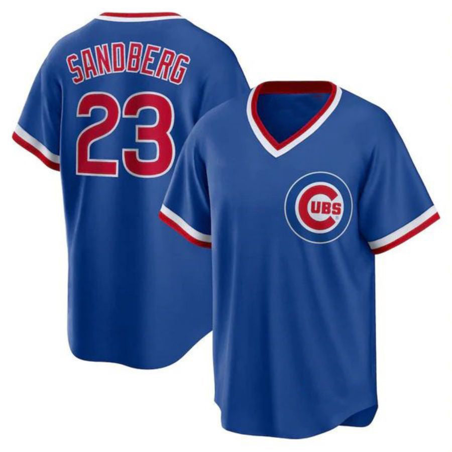 Custom #23 Royal CHC Baseball Shirt Top