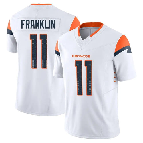 Custom #11 White DEN Football Shirt Top