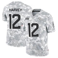 Custom #12 DEN Football Shirt Top